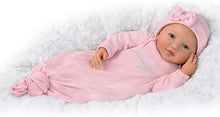 Load image into Gallery viewer, The Ashton - Drake Galleries Mommy's Girl So Truly Real® Lifelike RealTouch® Vinyl Skin Hand-rooted Hair with Magnetic Pacifier & Realistic Weighted Doll by Ping Lau 17-inches - RCE Global Solutions
