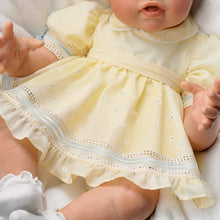 Load image into Gallery viewer, The Ashton-Drake Galleries " Pick Me Up Natalie" Baby Doll Crafted with RealTouch® Vinyl & Touch-activated Technology Lifelike Doll by Jannie DeLange 20-inches - RCE Global Solutions