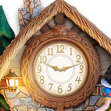 Load image into Gallery viewer, The Bradford Exchange Disney Snow White and The Seven Dwarfs Clock Lights Up with Music and Motion - RCE Global Solutions