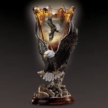 Load image into Gallery viewer, The Bradford Exchange Lamp: Golden Majesty Ted Blaylock Torchiere Lamp - RCE Global Solutions