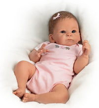 Load image into Gallery viewer, The Ashton - Drake Galleries Little Peanut Lifelike So Truly Real® Reborn Baby Girl Doll Weighted Fully Poseable with Soft RealTouch® Vinyl Skin by Renowned Master Doll Artist Tasha Edenholm 17"-Inches - RCE Global Solutions