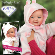 Load image into Gallery viewer, The Ashton - Drake Galleries Savana So Truly Real® Lifelike Baby Girl Doll Realistic Weighted Fully Poseable with Soft RealTouch® Vinyl Skin by Revered Master Doll Artist Ping Lau 18"-Inches - RCE Global Solutions