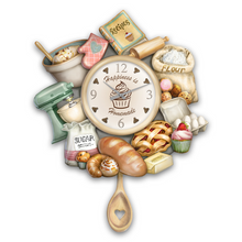 Load image into Gallery viewer, Bradford Exchange Homemade Happiness Wall Clock Celebrates The Joy Of Baking - RCE Global Solutions