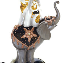 Load image into Gallery viewer, The Hamilton Collection Blake Jensen Good Luck Stacked Elephants Figurine with Swarovski Crystals - RCE Global Solutions