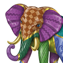 Load image into Gallery viewer, The Hamilton Collection Keith Mallett Triumphant Tapestry Elephant Figurine - RCE Global Solutions