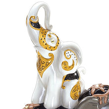 Load image into Gallery viewer, The Hamilton Collection Blake Jensen Good Luck Stacked Elephants Figurine with Swarovski Crystals - RCE Global Solutions