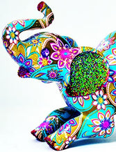 Load image into Gallery viewer, The Hamilton Collection Elephant Decor with Glitter and Faux Gem Eyes: Posh Perfection - RCE Global Solutions