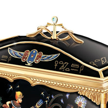 Load image into Gallery viewer, The Bradford Exchange King Tutankhamun Antiquity Box with Melody of Clair de Lune 4.5" - RCE Global Solutions