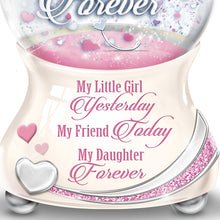 Load image into Gallery viewer, The Bradford Exchange My Daughter So Loved Musical Glitter Globe 6-inches - RCE Global Solutions