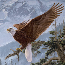 Load image into Gallery viewer, Lee Kromschroeder Majestic Monarchs Illuminated Stained Glass Panorama Wall Decor by The Bradford Exchange - RCE Global Solutions