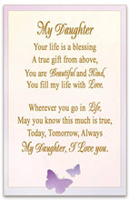 Load image into Gallery viewer, The Bradford Exchange Daughter, Wherever Life Takes You Porcelain Butterfly Faberge-Inspired Egg-Shaped Music Box Featuring 80 Hand-Set Jewels & Adorned with 22K Gold-Plated Accents - RCE Global Solutions