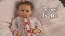 Load and play video in Gallery viewer, The Ashton - Drake Galleries Katie Coos Breathes has Heartbeat Interactive So Truly Real® Lifelike Baby Girl Doll Weighted Poseable with Soft RealTouch® Vinyl Skin by Master Doll Artist Linda Murray 19"- Inches