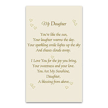 Load image into Gallery viewer, The Bradford Exchange My Daughter, You are My Sunshine Musical Glitter Globe 6 Inches - RCE Global Solutions