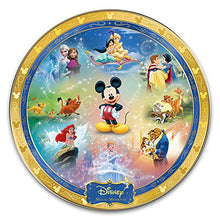 Load image into Gallery viewer, The Bradford Exchange Disney Characters Magic Moments Heirloom Porcelain Collector Plate with Custom-Designed Presentation Case - RCE Global Solutions