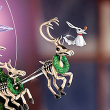 Load image into Gallery viewer, Bradford Exchange The Nightmare Before Christmas Light-Up Rotating Tree Topper - RCE Global Solutions