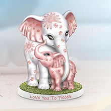 Load image into Gallery viewer, The Hamilton Collection "Love You To Pieces" Autism Awareness Elephant Figurine by Blake Jensen 3.75-inches - RCE Global Solutions