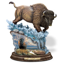 Load image into Gallery viewer, The Bradford Exchange Mighty River Splendor American Bison Sculpture by Rosemary Millette 9-inches - RCE Global Solutions