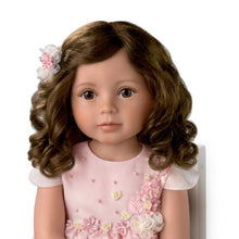 Load image into Gallery viewer, The Ashton-Drake Galleries Isn't She Lovely So Truly Real® Lifelike Child Girl Doll with Custom Satin Dress Poseable Arms and Soft RealTouch® Vnyl Skin 28"-Inches - RCE Global Solutions