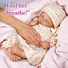 Load image into Gallery viewer, The Ashton - Drake Galleries "Hush, Little Baby" Lifelike "Breathing" Doll Lifelike Poseable So Truly Real® Interactive & Realistic Baby Doll with RealTouch® Vinyl Skin by Waltraud Hanl 18-inches - RCE Global Solutions