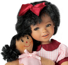 Load image into Gallery viewer, The Ashton-Drake Galleries Mayra Garza Lifelike Poseable Child Doll with Free Dolly: Aisha and Her Dolly - RCE Global Solutions