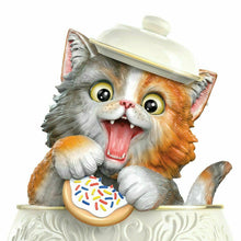 Load image into Gallery viewer, The Purr-fect Treat Ceramic Kitty Cookie Jar by The Bradford Exchange - RCE Global Solutions