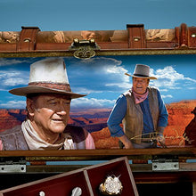 Load image into Gallery viewer, John Wayne Stagecoach Wooden Trunk Valet Box by The Bradford Exchange - RCE Global Solutions