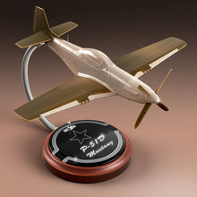 Load image into Gallery viewer, The Bradford Exchange P 51D Mustang WWII Fighter Plane Accent Lamp Lights Up - RCE Global Solutions