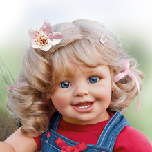 Load image into Gallery viewer, The Ashton - Drake Galleries "Lea And The Summer" Lifelike Child Doll So Truly Real® Poseable Dolls Handcrafted of RealTouch® Vinyl by Acclaimed Artist Monika Gerdes 24-inches - RCE Global Solutions