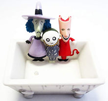 Load image into Gallery viewer, The Nightmare Before Christmas Bathroom Soap Dish Exclusively from The Bradford Exchange | Disney Lock Shock and Barrel Officially Authorized Bath Ensemble Collection 'Good Clean Fun' Soap Holder - RCE Global Solutions