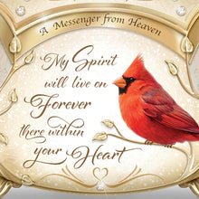 Load image into Gallery viewer, The Bradford Exchange James Hautman A Messenger from Heaven Cardinal Music Box with 22K Gold Accents - RCE Global Solutions