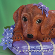 Load image into Gallery viewer, The Hamilton Collection Love Never Forgets: Alzheimer's Research Dachshund Figurine - RCE Global Solutions