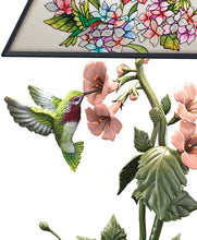 Load image into Gallery viewer, Bradford Exchange Garden of Light Louis Comfort Tiffany-Style Stained Glass Hummingbird Lamp - RCE Global Solutions