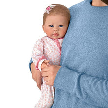 Load image into Gallery viewer, The Ashton - Drake Galleries Katie Coos Breathes has Heartbeat Interactive So Truly Real® Lifelike Baby Girl Doll Weighted Poseable with Soft RealTouch® Vinyl Skin by Master Doll Artist Linda Murray 19"- Inches - RCE Global Solutions