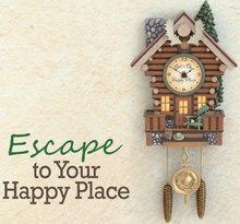 Load image into Gallery viewer, Log Cabin Illuminated Wall Clock With Wilderness Sounds by The Bradford Exchange - RCE Global Solutions