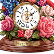 Load image into Gallery viewer, The Hamilton Collection Time Heals All But Love Never Fades Remembrance Cardinal Table Clock by Thomas Kinkade 7-inches - RCE Global Solutions