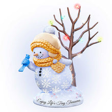 Load image into Gallery viewer, Bradford Exchange Sparkle Delights Snowman Sculpture - Enjoy Life's Treasure #3 - RCE Global Solutions