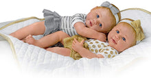 Load image into Gallery viewer, The Ashton - Drake Galleries Linda Murray Lifelike Silicone Twin Baby Dolls from Ashton Drake: Set of Two - RCE Global Solutions