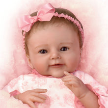 Load image into Gallery viewer, The Ashton - Drake Galleries Megan Rose So Truly Real® Lifelike Baby With RealTouch® Vinyl Skin Poseable & Weighted Doll by Sherry Rawn 18-inches - RCE Global Solutions