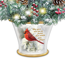 Load image into Gallery viewer, The Bradford Exchange My Spirit Will Live On Illuminated Tabletop Tree by James Hautman Christmas Decoration 14"-Inches - RCE Global Solutions