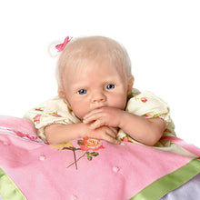 Load image into Gallery viewer, The Ashton - Drake Galleries Lily Rose TrueTouch® Authentic Silicone Baby Girl Doll With 7-Piece Layette Set Weighted Fully Poseable with Hand-Rooted Hair & Inset Eyes by Michelle Fagan 21"-Inches - RCE Global Solutions