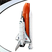 Load image into Gallery viewer, The Bradford Exchange NASA Levitating Space Shuttle Illuminated Sculpture with Custom Base Featuring The First Mission Insignias of All 6 Space Shuttles - RCE Global Solutions