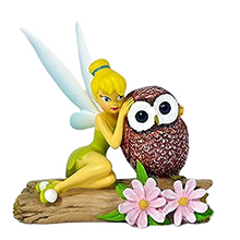 Load image into Gallery viewer, The Hamilton Collection Disney Tinkerbell I Owlways Confide In You Figurine 3.5"-inches - RCE Global Solutions