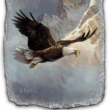 Load image into Gallery viewer, Ted Blaylock Breaking the Clouds Eagle Art Wall Clock by The Bradford Exchange - RCE Global Solutions