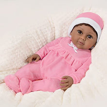 Load image into Gallery viewer, The Ashton - Drake Galleries Kayla the Comfort Doll Designed for Dementia and Alzheimer's Therapy Realistic African American Black Baby Girl Weighted Poseable with Soft RealTouch® Vinyl Skin 18-inches - RCE Global Solutions