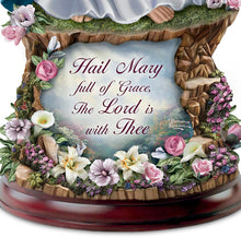 Load image into Gallery viewer, The Bradford Exchange Thomas Kinkade Hail Mary Full of Grace Light Up Sculpture - RCE Global Solutions