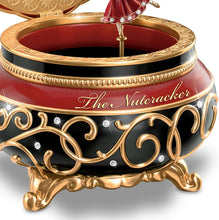 Load image into Gallery viewer, The Bradford Exchange Clara and The Nutcracker Heirloom Porcelain Music Box with Russian Style Art - RCE Global Solutions