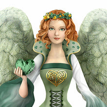 Load image into Gallery viewer, The Hamilton Collection Thomas Kinkade Irish Inspired Bereavement Angel Figurine A Love Beyond Measure - RCE Global Solutions