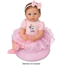 Load image into Gallery viewer, The Ashton - Drake Galleries Sparkle, Shimmer, And Shine! Baby Girl Doll Poseable Weighted Cloth Body and Hand Rooted Hair RealTouch® Vinyl Skin by Master Doll Artist, Linda Murray 18-inches - RCE Global Solutions