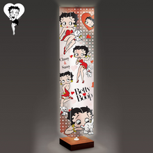 Load image into Gallery viewer, The Bradford Exchange Betty Boop Floor Lamp With Art On 4-Sided Fabric Shade 60" - RCE Global Solutions