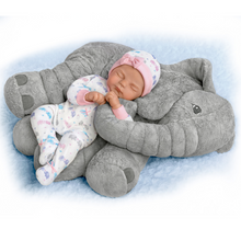 Load image into Gallery viewer, The Ashton - Drake Galleries Elle & Peanut So Truly Real® Lifelike & Handcrafted With Soft RealTouch® Vinyl Skin Realistic Weighted Doll by Violet Parker 16"-inches - RCE Global Solutions